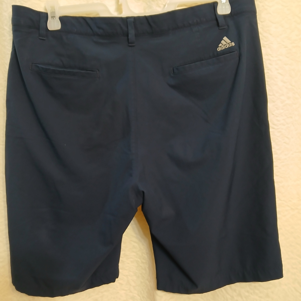 Adidas Men's Dark Blue Athletic Shorts